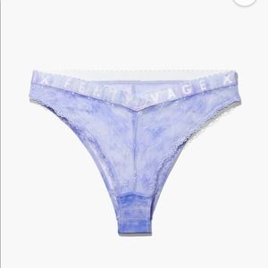 Savage X Fenty Watercolor Tie dye lace Brazilian